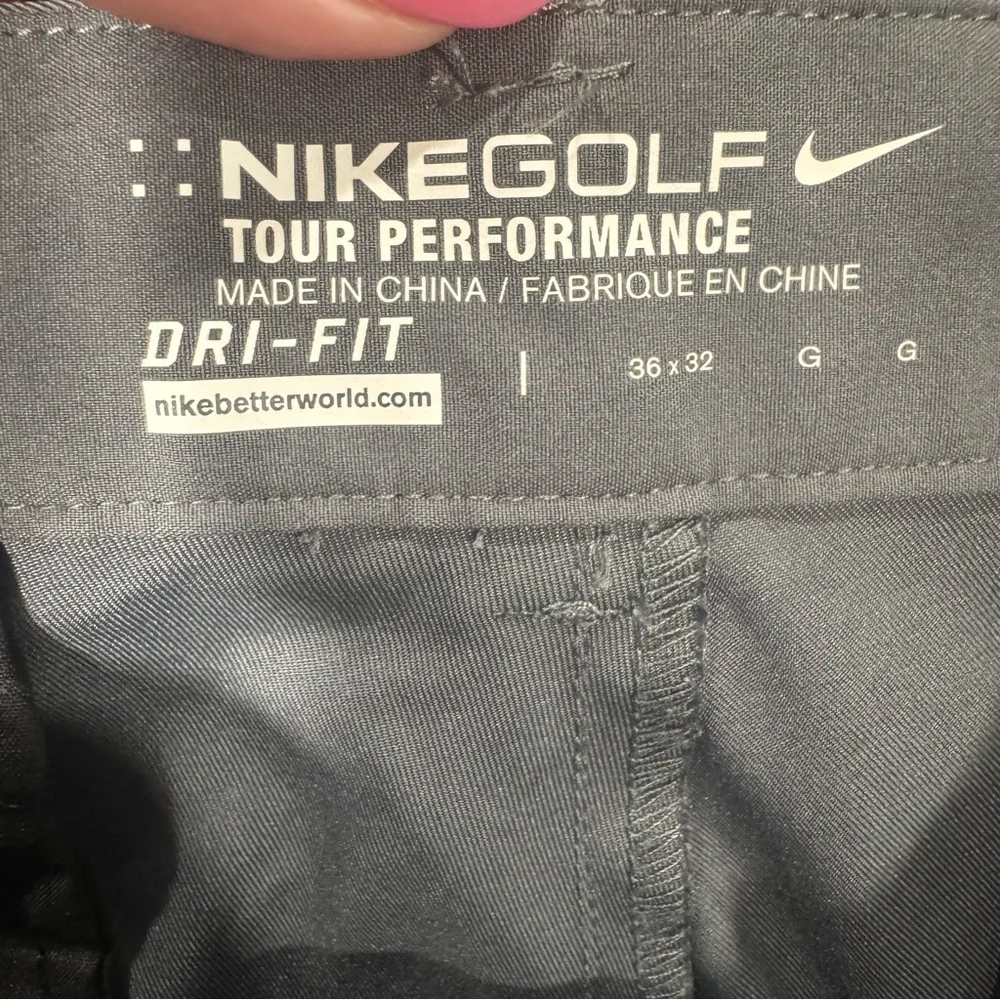 Nike Golf Gray Dri-Fit Tour Performance Pants
